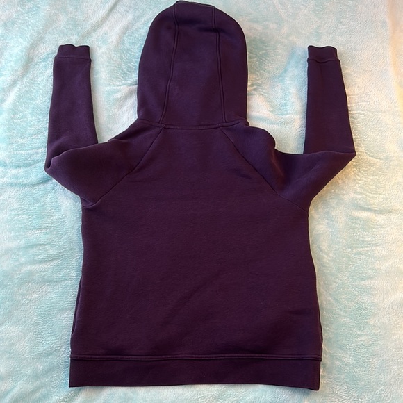 Nike Cowl Neck Hoodie Sweatshirt Deep Purple Women’s Size Small - Picture 2 of 9